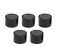 5Pcs Active Piezo Buzzer Alarm HS - 2316 DC 3 - 24V, Loud Continuous Sound, Compact Signal Beeper - High Sensitivity, Durable PBT Material for Reliable Alerting