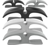 5pcs Adhesive Cord Organizer, Space Saving Winder Holder | Flexible Glue, Quick Stick-on Setup, Fits Small Appliance Cables Including Coffee Makers, Cookers and Air Fryers