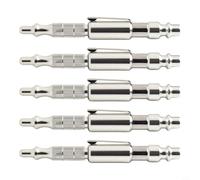 5PCS Adjustable Air Flow Pen Set with Aluminum Alloy Body and Knurled Nozzle Lightweight and Suitable for Maintenance, Cleaning, and Drying Jobs