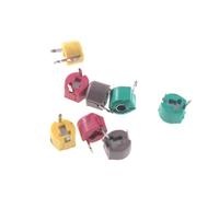 5pcs adjustable capacitor 5P 10P 20P 30P 40P 50P 60P 70P 120PPF JML06-1-120P trimmer variable capacitance 6mm 20/30/PF AUOQKQUT(5PF 5pcs)