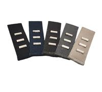 5Pcs Adjustable Waist Button Extenders Elastic Waistband Extenders Trousers Waist Extension Button for Pants Cotton Extender