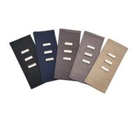 5Pcs Adjustable Waist Button Extenders Elastic Waistband Extenders Trousers Waist Extension Button for Pants Cotton Extender