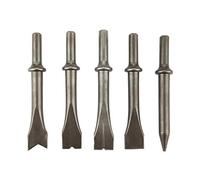 5pcs Air Chisel Bits Air Hammer Chisel, Pneumatic Hammer Bit Set for 150/190/250 Air Hammer