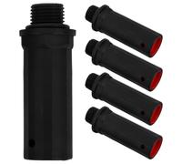 5pcs Air Compressor Breather Cap for Industrial Use Black