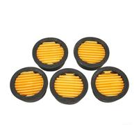 5Pcs Air Compressor Filter Elements for Muffler Use in Vacuum Pumps Compatible with Various Models for Reliable Filter Performance