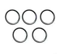 5PCS Air Conditioning Outlet Vent Rings for Suzuki Vitara, Stylish Trim for Enhanced Interior Design and Airflow Efficiency (Black)