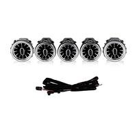 5pcs Air Vent LED Atmosphere Lights 3 Colors Ambient Light Turbine Outlets Lamp Air Conditioner Covers for C GLC-Class W205 X253 2015-2018 vent replacement