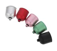 5pcs Airbrush Paint Pot for Model Painting 7ml Aluminium Screw