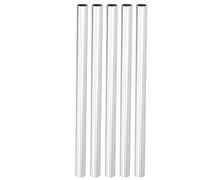 5Pcs Aluminum Tube Shaft Pipe Fittings, Industrial Robot Parts Replacement Set, 200mm Integrated Aluminum Straight Tube with 10mm Inner Diameter for Structural Support in Robotics