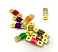 5pcs ANS Fuse 20A 30A 40A 50A 60A 70A 80A 100A 125A 150A 175A ANL Gold Plated Stud Car Fuses Mini Car Stereo Audio AFS Fuse Protected circuits (Color : 1pcs, Size : 120A)