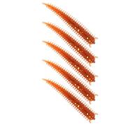5PCS Artificial 6cm Soft Lure Trout Bait Fishing Bait Fishing Ranching Accessories Sandworm Swimbait Wobble