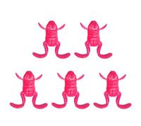 5pcs Artificial Frog Root Top Water Floating Baits Simulation Swimbait Floating Soft Fishing Shrimp Bait Swimbait Jigging