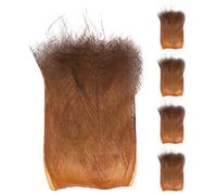 5pcs Artificial Palm Bark Sheet - Simulated Palm Tree Bark Wraps 19.7" x 9.8" - DIY Accessories for Garden Landscaping Aquarium Fish Fry Hatching Decor