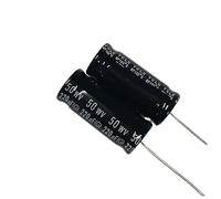 5PCS audio frequency division horizontal axial non-polar electrolytic capacitor 50v 220uf 13X31mm