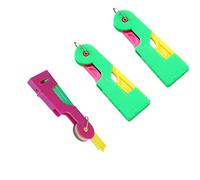 5Pcs Automatic Machines Sewing Needle Threader, Plastic Needle Threaders Hand Machine Sewing Tool Convenient Needle Threader for The Elderly (Colors Random)