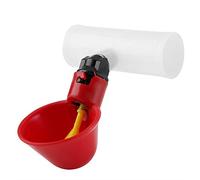 5Pcs Automatic Poultry Bird Water Drinking Dispenser Chicken Water Drinker Tool 20mm, Multifunctional Accessory For Home Use (Akozon85dktrugfp-01)
