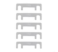 5PCS Automotive Battery Fuse Set 32V Flat Fork Bolt Fuses, Current Ratings from 30A to 100A for Vehicle Electronics (60A)