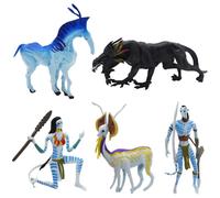 (5pcs) Avatars Figure Toy Movie Character Figure Doll Collectible Model Pop Statue PVC Gift Tabletop Decoration