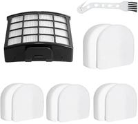 5PCS AZ3900UKT Replacement for Shark Vacuum Filters - Compatible with Shark Power Detect & DuoC lean Detect Corded Upright Vacuums - 1 HEPA + 4 Foam Filters + Felt Filters for Full-Year Use