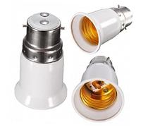 5pcs B22 to E27 Lamp Socket Adapter Socket Converter Light Adapter Lamp Holder Lighting Parts