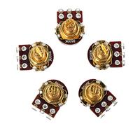 5pcs B500k Small Potentiometers Electric Guitar Bass Replacement