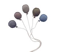 5pcs Baby Birthday Background Decoration Balloon Shaped Newborn Photography Props Simple Fabric Balloon Pendant Balloon Shape Wall Ornament