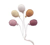 5pcs Baby Birthday Background Decoration Balloon Shaped Newborn Photography Props Simple Fabric Balloon Pendant Baby Photography Props