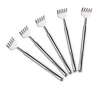 5pcs Back Scratchers for Women Men Extendable Back Scratcher Cactus Back Scratcher with Pocket Clip