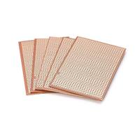 5PCS BAKELITE Circuit Board Prototype PCB Prototype Track Plate Electronic Components Assortment