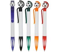 5pcs Ballpoint Pen Black Ink Interesting Football Pens Retractable Sport Pen for School Party Stationery Random Color