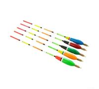 5pcs Balsa-Inspired Barguzinsky Fir Fishing Floats for Precise Depth Adjustment and Reduced Water Drag in Still or Flowing Waters (3+2g)