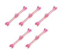 5PCS Bead Button Chinese Fasteners Cheongsam Closure Button for Han Costume Accessories Formal Wear Decoration