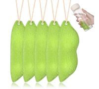 5pcs Beans Bottle Cleaning Sponge, Magic Beans Bottle Cleaner with Ceramic Ball Reusable Heat Resistance Water Bottles Sponge Brush Scrubber for Cleaning Small Mouth