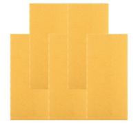 5pcs Bee Hive Wax Foundation Sheets Yellow Plastic for Brood Box