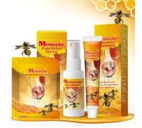 5PCS Bee Venom Joint Care Set - Bee Venom Cream, Pain Relief Spray & Arthritis Patch - Natural Soothing Formula for Meniscus - Fast Absorbing & Long-Lasting Comfort for Men & Women