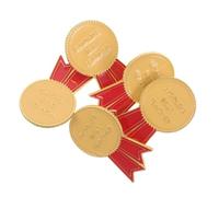 5pcs Best Teacher Medal Brooch Pin Gift for Mentors and Teachers