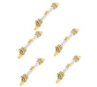 5pcs bible crown scroll mezuzah metal door frame jewish door mezuzah religious Metal Mezuza mezuzah scroll mezuzah with scroll for door front On the door synagogue woman