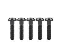 5Pcs Bicycle Holder Screws M8 Disc Brake Hex Socket Screws, Titanium, M8X40mm