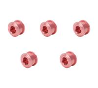 5pcs Bicycles Chainring Bolts Aluminum Alloy Single, A 5 PIECES