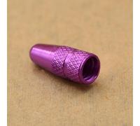 5pcs Bike For Presta Valve Air Valve Aluminum Alloy Cover for Bicycle Wheel Rim Tire Stem Dust Protection (Purple)