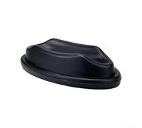 5Pcs Bike Front Wheel Holder Stand Indoor Parking PC Plastic Bicycle Wheel Rest Black 23cm Compact Indoor Bike Storage Stand 5-Pack for Garage Use Bicycle Front Wheel Support 23x12x6cm Stable Base