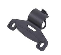 5pcs Bike Pump Holder Frame Clip with Elastic Strap | Nylon Plastic Construction, for Foldable and Mini Pumps, Black Finish, Bike Commuters and Road Cyclists