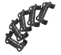 5pcs Bike Pump Retaining Bracket Mount Clip Holder for Cycling Black | Nylon Build, Tripod Fitting, Universal for Most Bikes, Lightweight Accessory, Portable Support