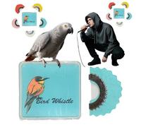 5pcs Bird Attracting Chirping Toy, Bird Whistle for Adults, Bird Whistle to Attract Birds, Convenient Use Trick Gag Toy, Oral Stunts Tricks Gag Tweeting Noisemaker Toy (Blue)