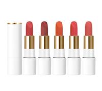 5pcs Bisou Balm | 3.8g Bisou Balm Lipstick | Tint Non-Stick Bisou Balm Sheer Matte Lipstick | Waterproof Fuller-Looking Lips Bisou Balm Violette | Moisturizing Bisou Balm Matte Lipstick Makeup