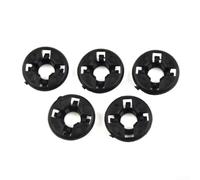 5Pcs Black ABS Hood Prop Rod Grommet, Compatible with for Corolla for matrix for tacoma, Bonnet Support Fix Component, Stabilizes Engine Hood Support Rod