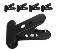 5pcs Black Alloy Sponge Background Stand Clips for Photography | Quick Setup, Portable Design, Strong Hold, Versatile Application, Outdoor and Photo Studio Use