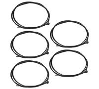 5Pcs Black Bicycle Braking Lines Core Inner Variable Speed Wire Bike Accessories (Front Brake Wire core of Road Vehicle)