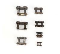 5pcs Black Master Link Chain 25H T8F 415H 420 428 520 530 Compatible With Dirt Bike ATV Quad Go Kart Gas Scooter And Motorcycle(428)