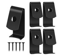 5pcs Black Metal Hanging Planter Hook Wall Mount for Terracotta Pot